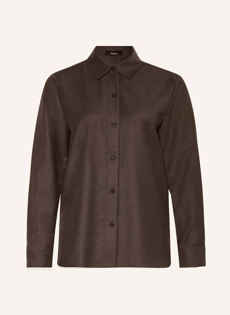 Theory Hemdbluse braun Theory Hemdbluse braun von Theory