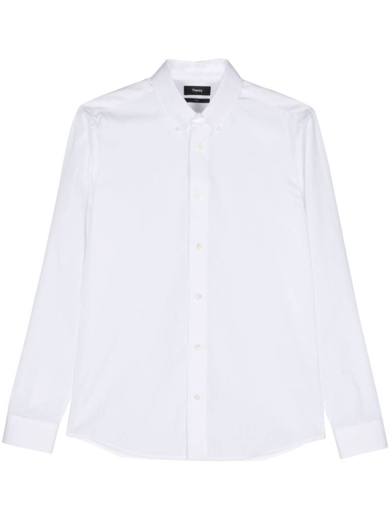 Theory Hugh cotton shirt - White von Theory