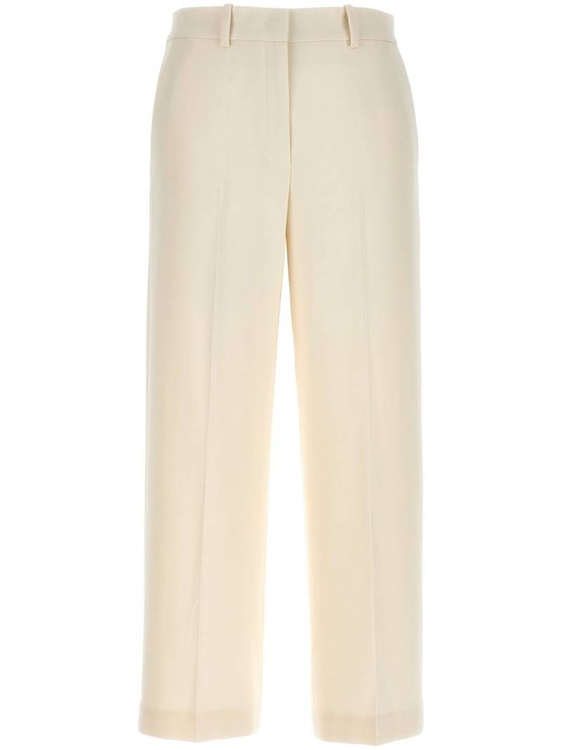 Theory Relax straight-leg trousers - White von Theory