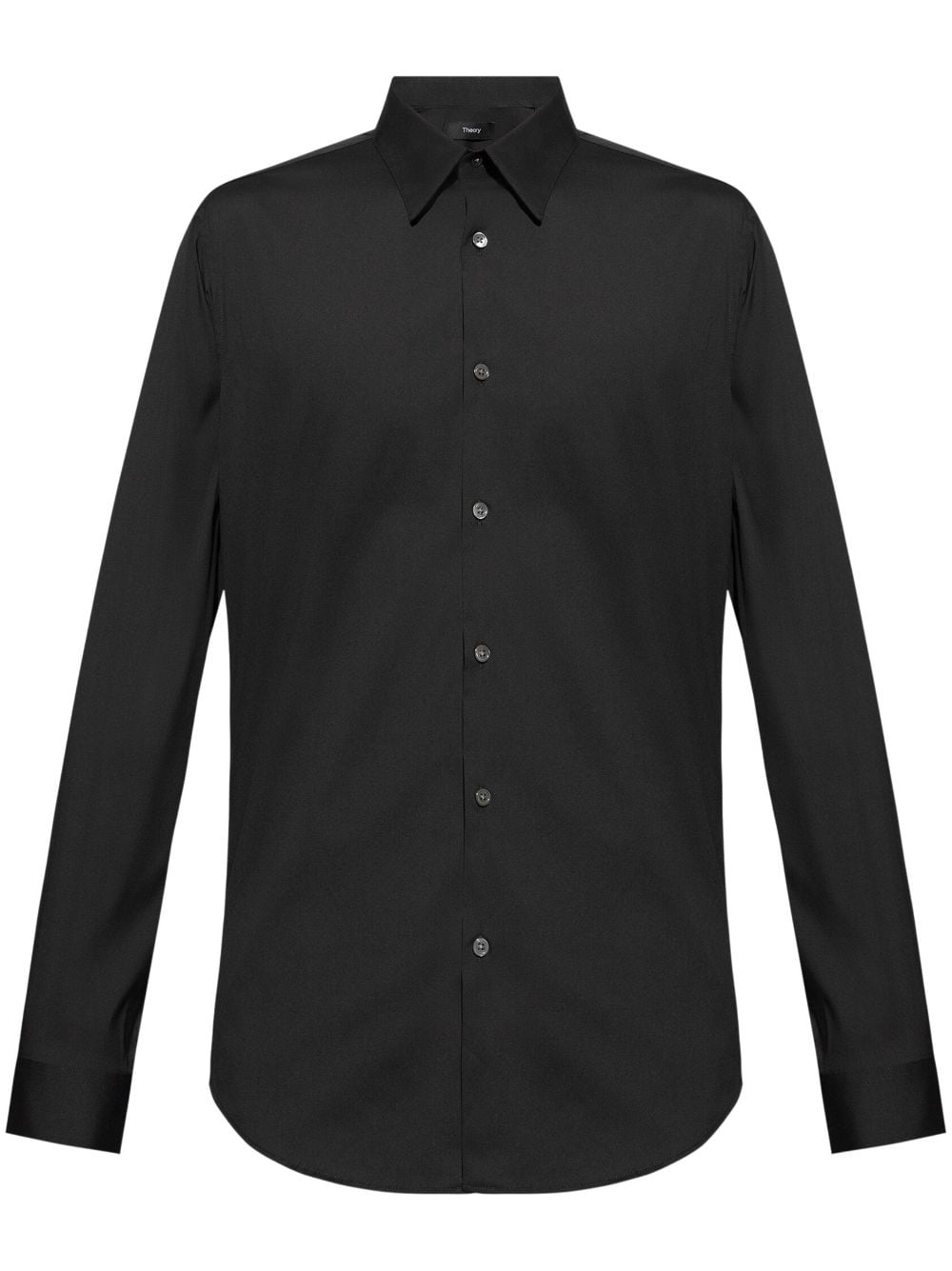 Theory Sylvain cotton shirt - Black von Theory