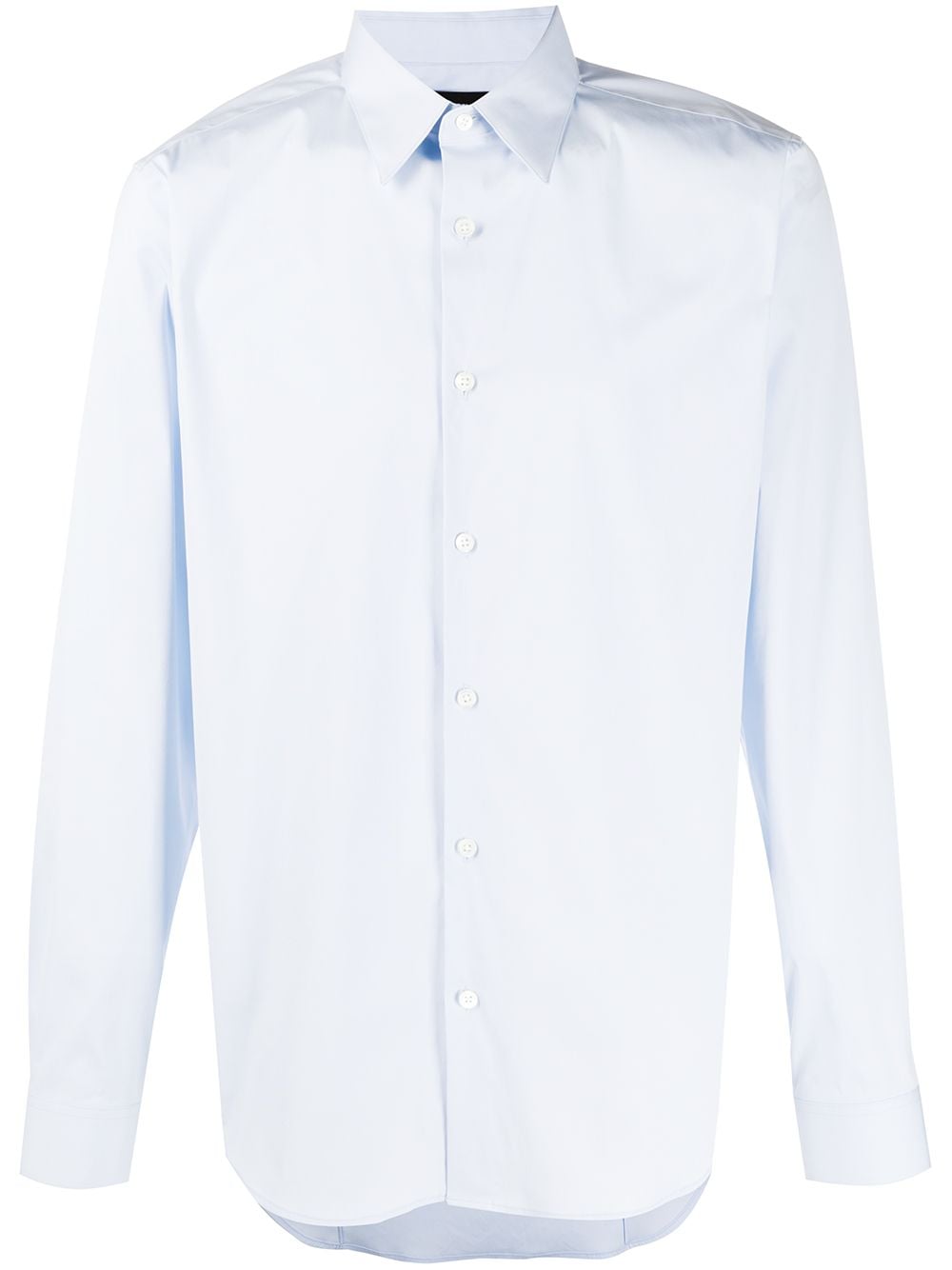 Theory Sylvain stretch cotton shirt - Blue von Theory