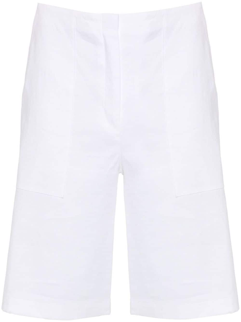 Theory Utl Patch straight-leg shorts - White von Theory