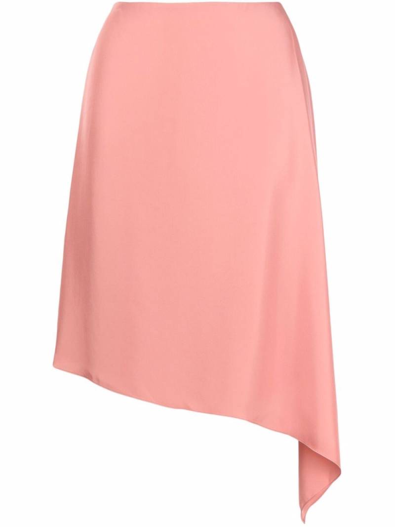 Theory asymmetric-hem skirt - Pink von Theory