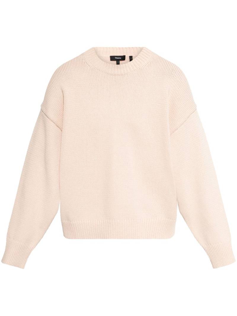 Theory crew-neck jumper - Pink von Theory