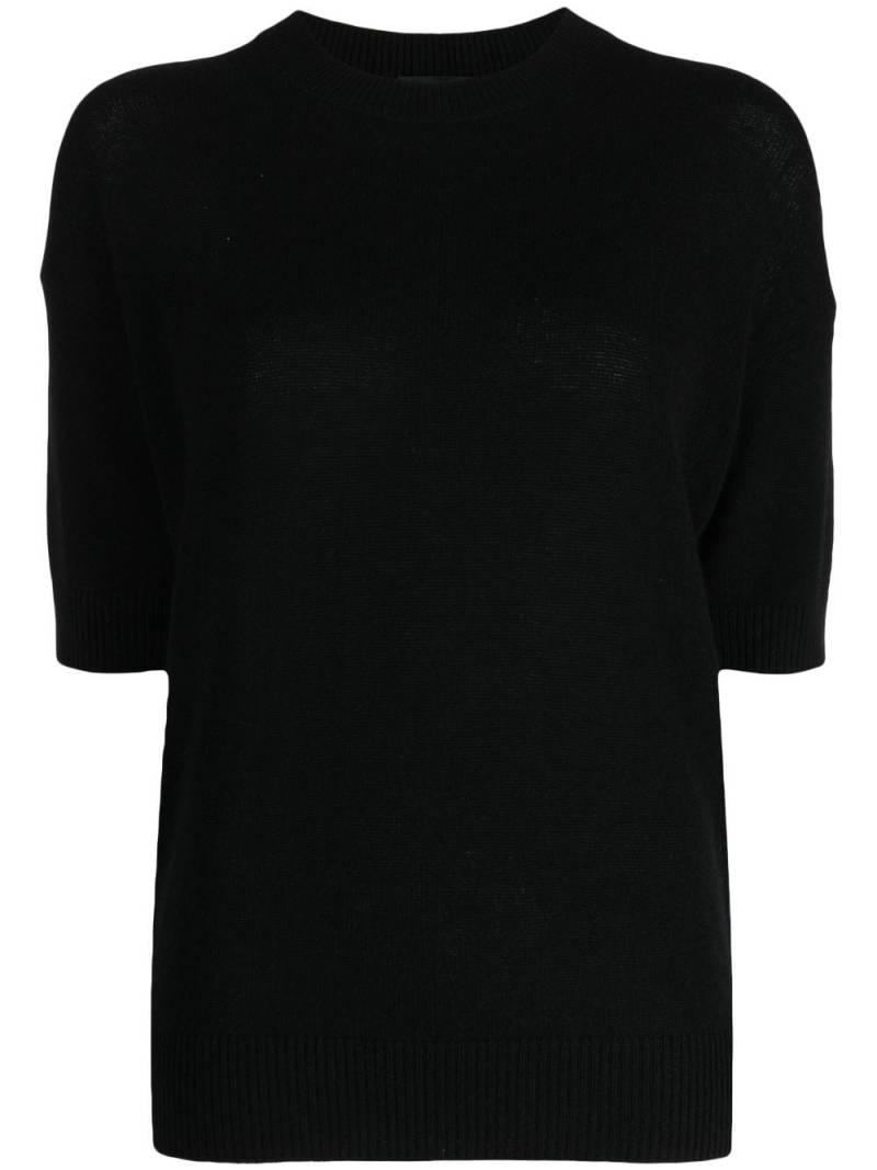 Theory half-sleeved cashmere jumper - Black von Theory