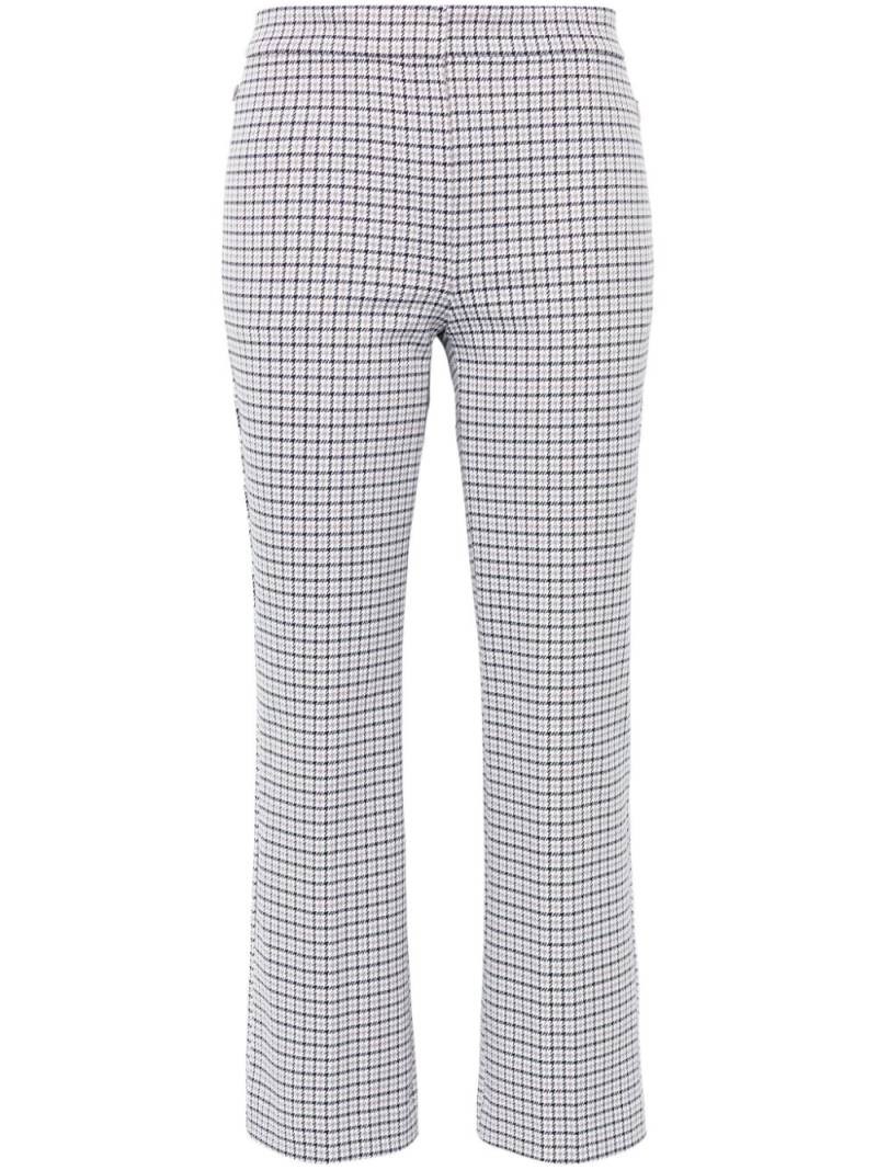 Theory houndstooth-pattern trousers - Grey von Theory