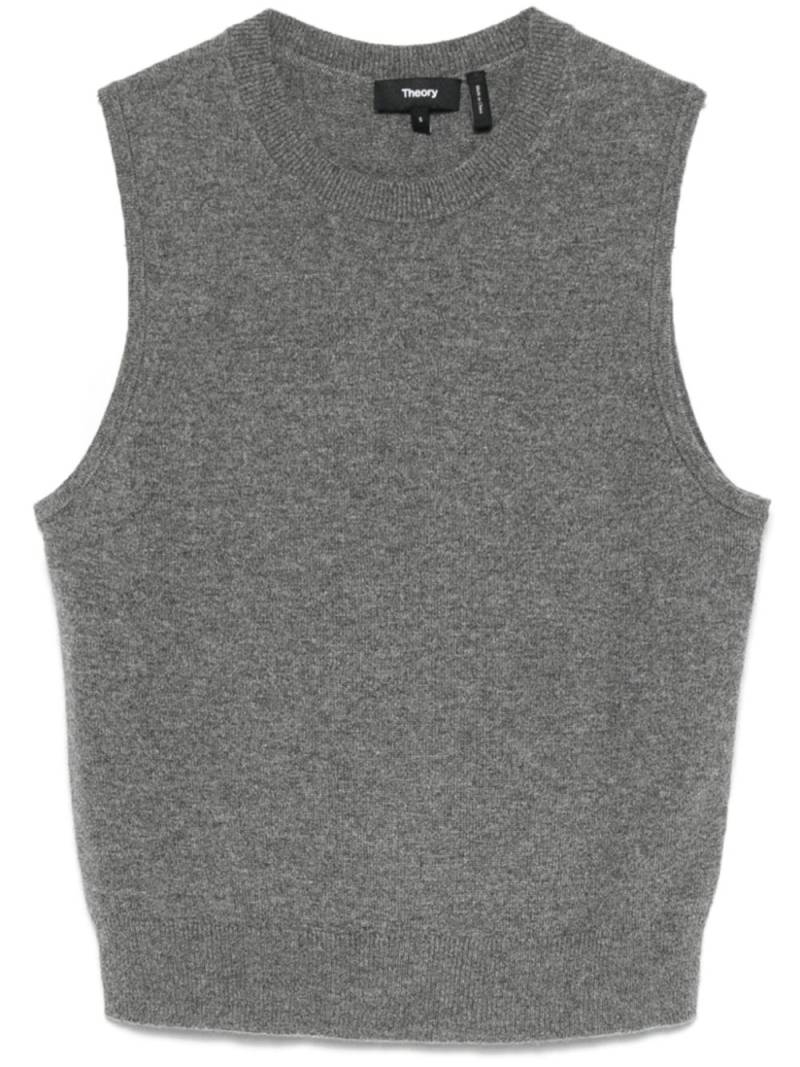 Theory knitted tank top - Grey von Theory