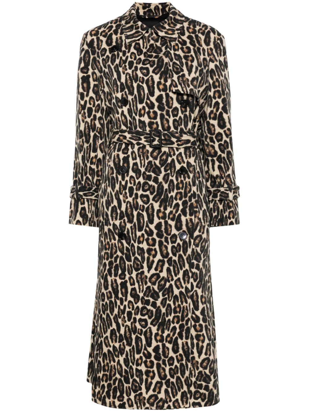 Theory leopard trench coat - Neutrals von Theory