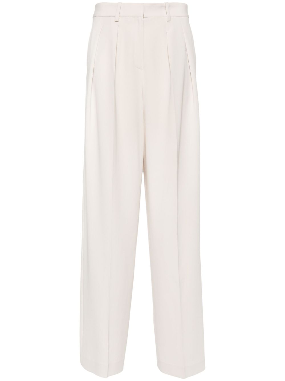 Theory pleat-detailing palazzo pants - Neutrals von Theory