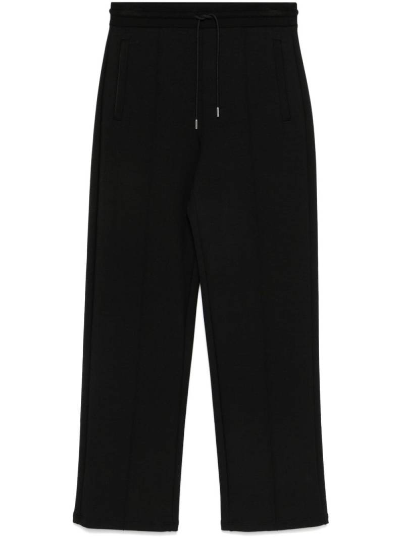 Theory raised seam-detail track trousers - Black von Theory