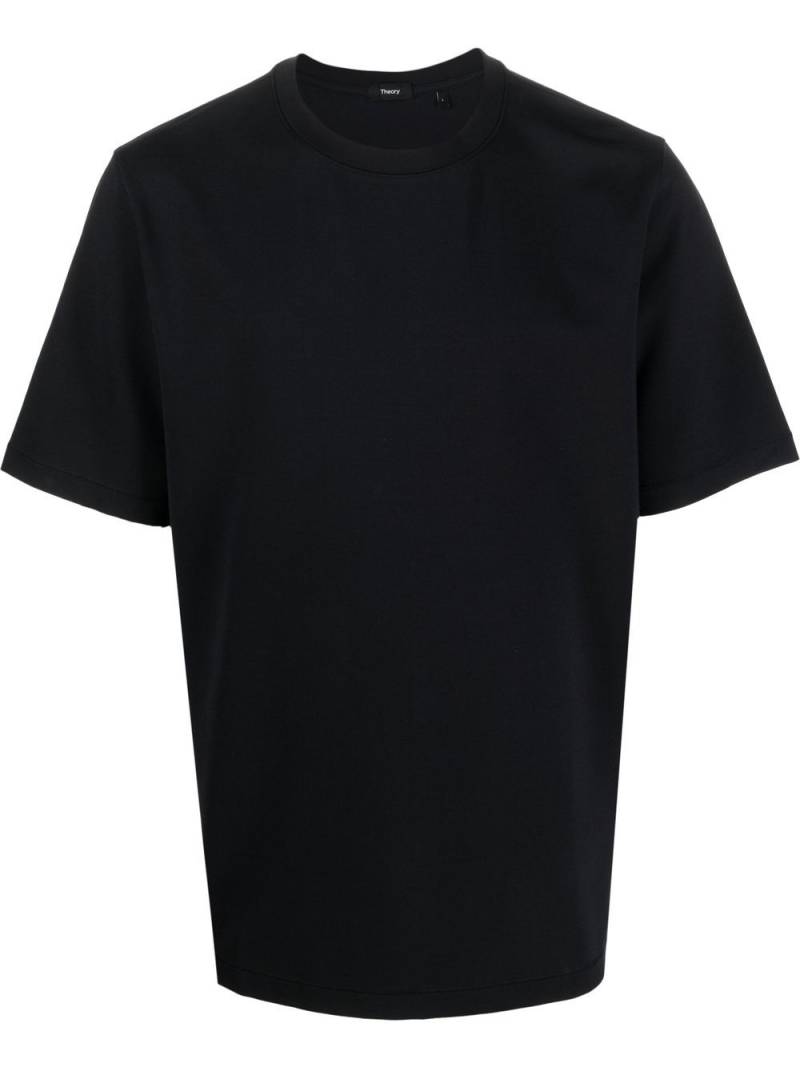 Theory round-neck short-sleeve T-shirt - Black von Theory