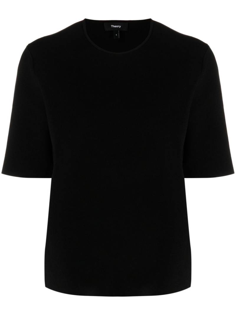 Theory short-sleeve jersey T-shirt - Black von Theory