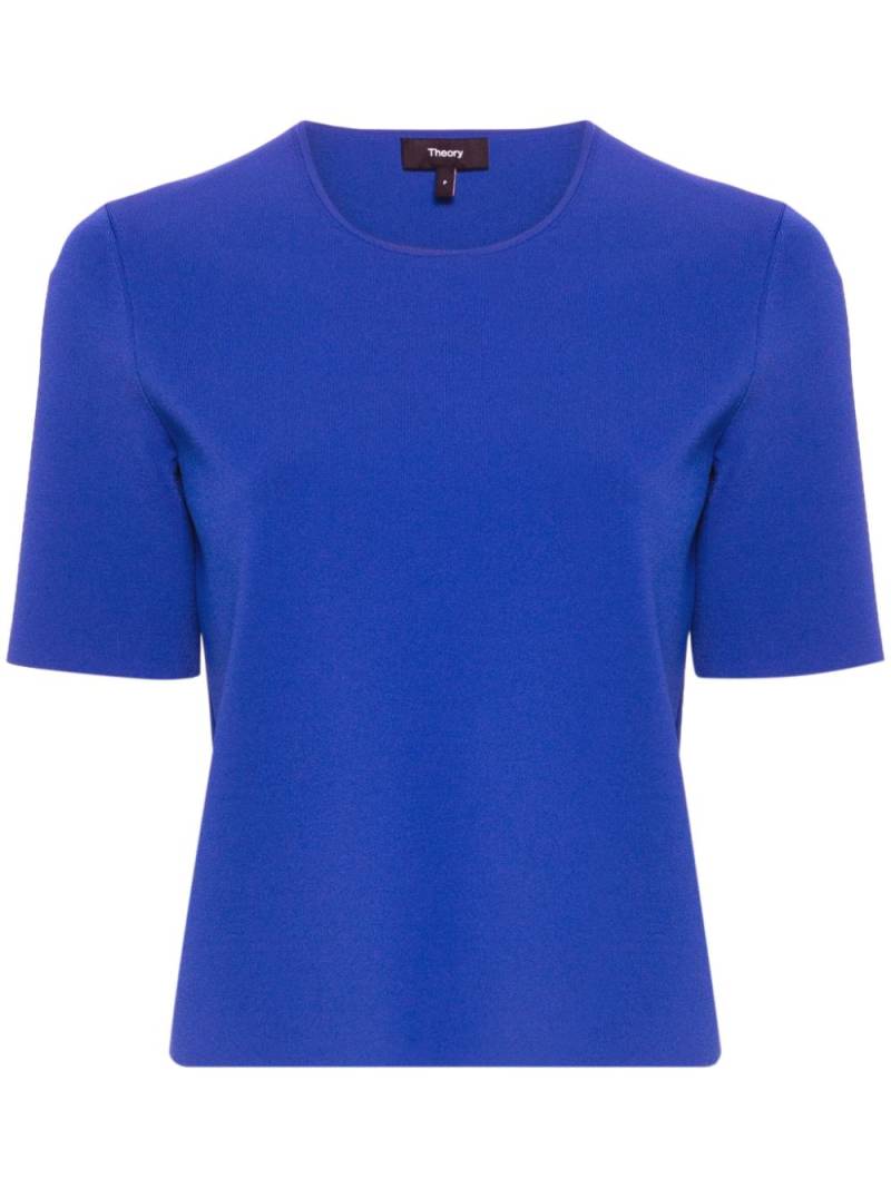 Theory short-sleeve jersey T-shirt - Blue von Theory