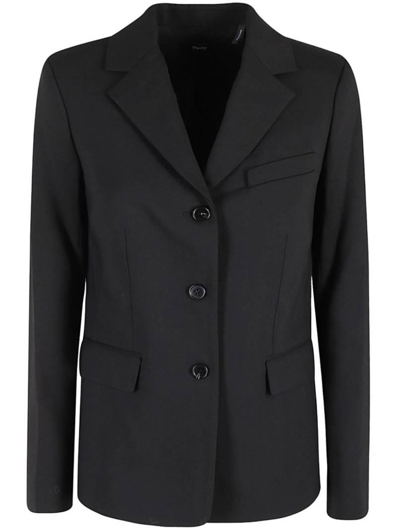 Theory single-breasted blazer - Black von Theory