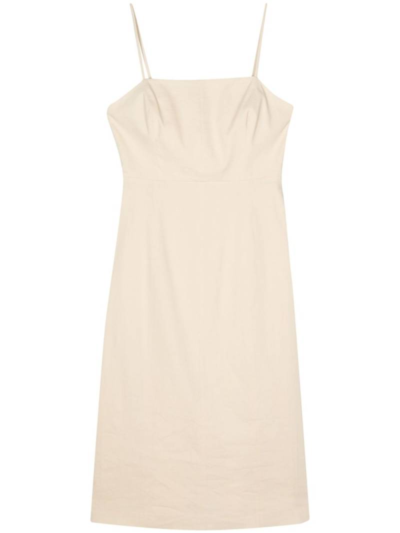 Theory sleeveless A-line midi dress - Neutrals von Theory