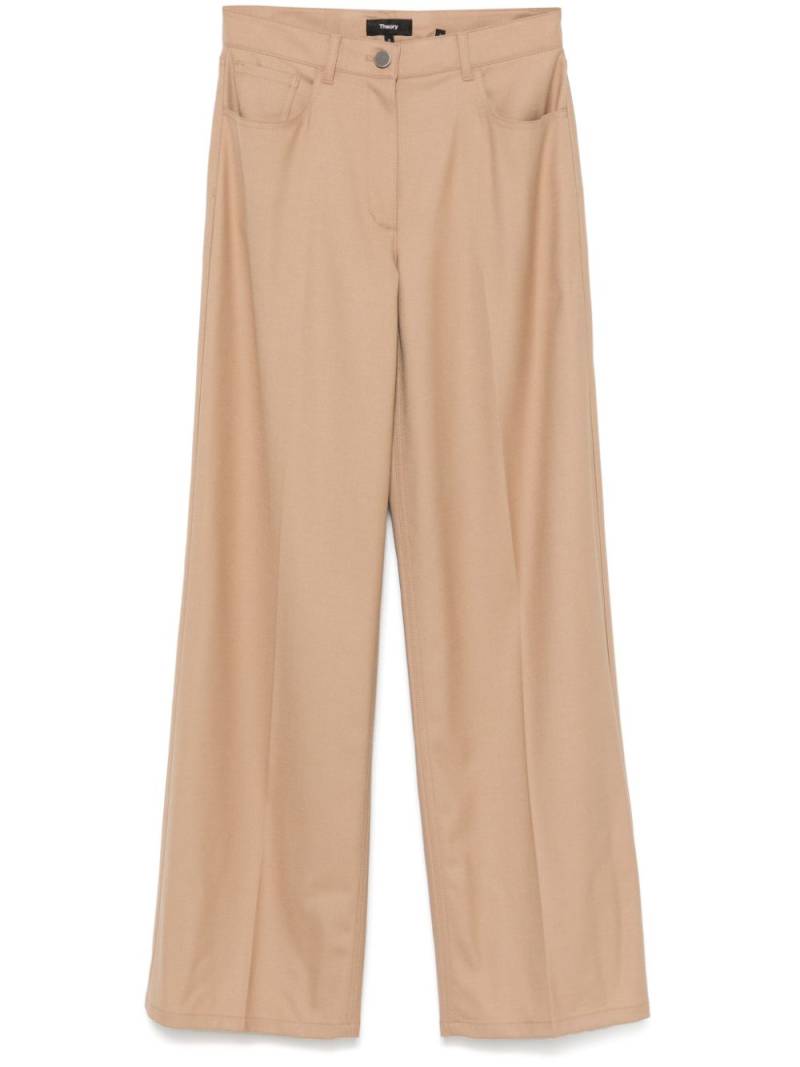 Theory straight-leg trousers - Neutrals von Theory