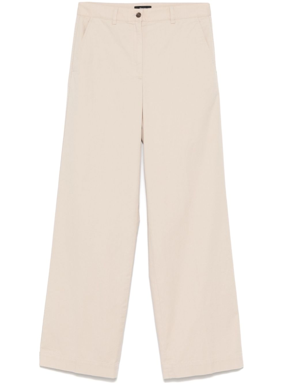 Theory straight-leg trousers - Neutrals von Theory