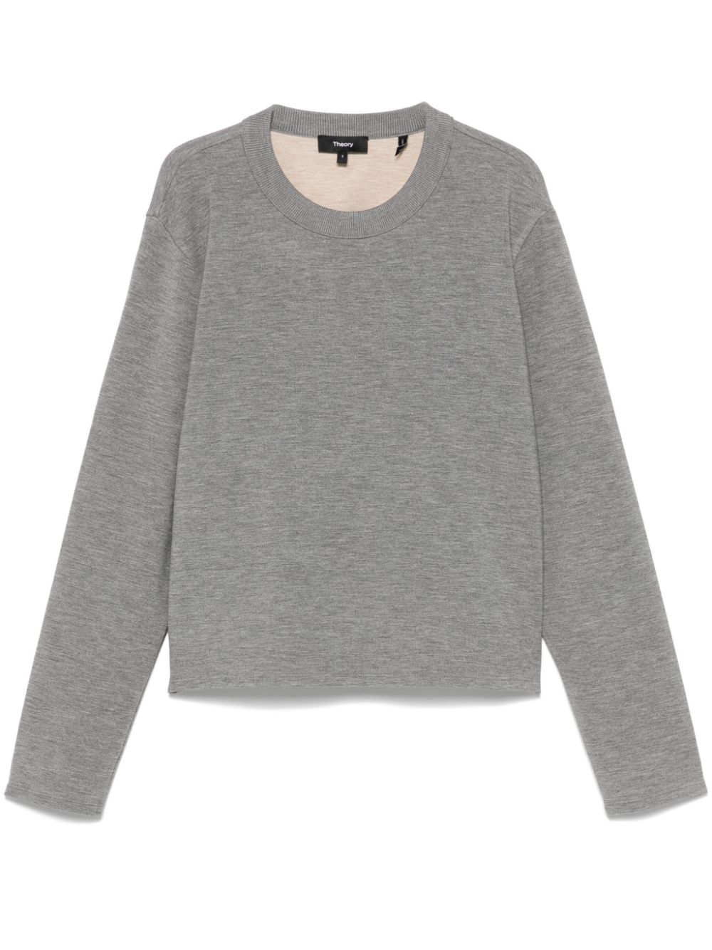 Theory stretch-jersey sweatshirt - Grey von Theory