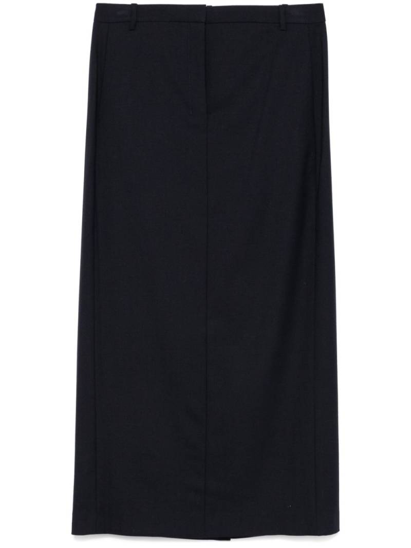 Theory twill midi skirt - Blue von Theory