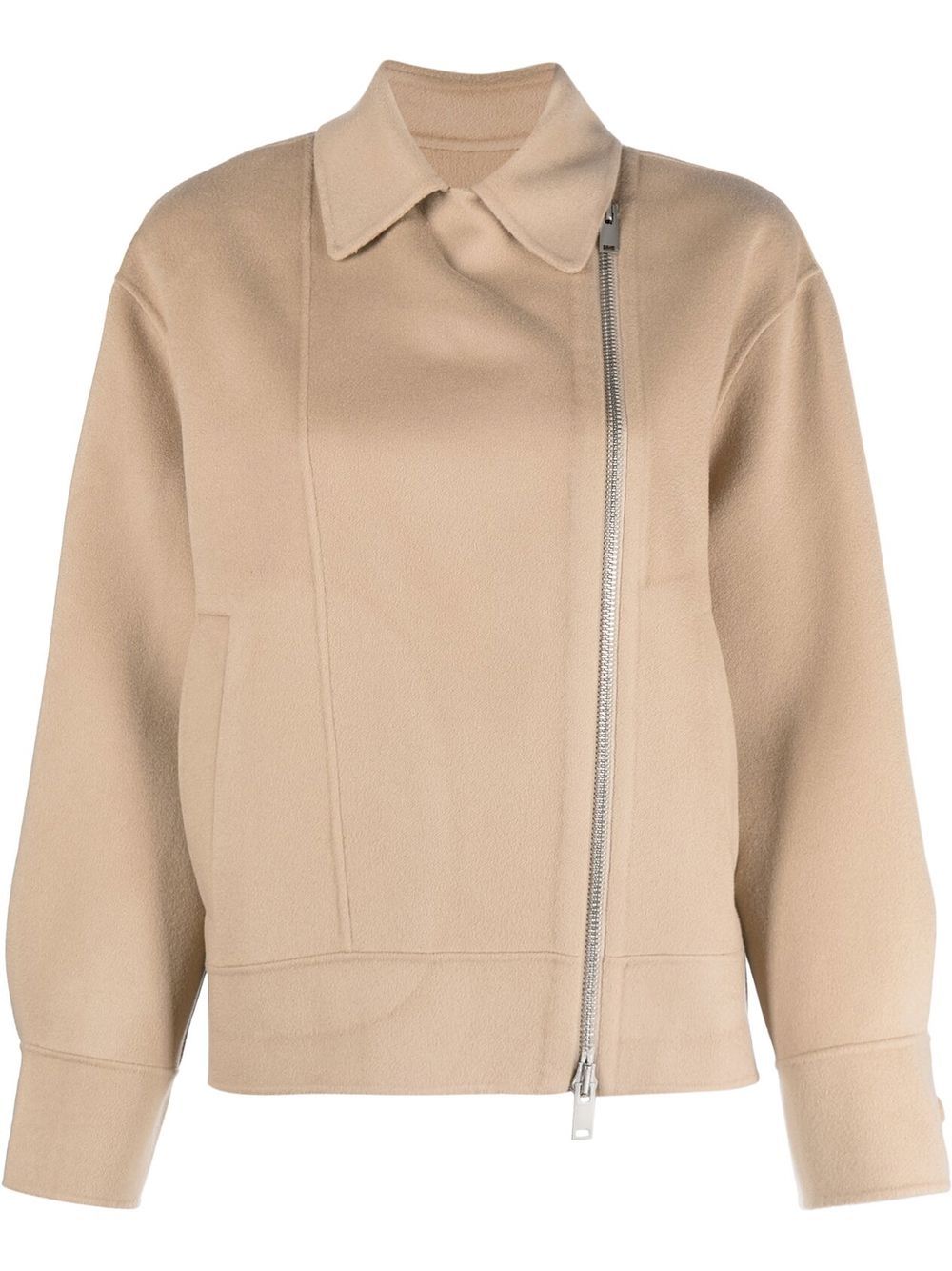 Theory zipped biker jacket - Neutrals von Theory