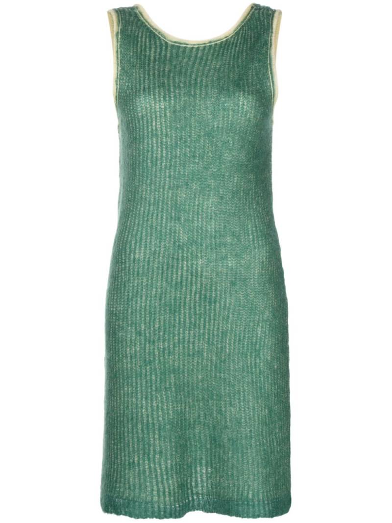 There Was One jersey-knit shift minidress - Green von There Was One