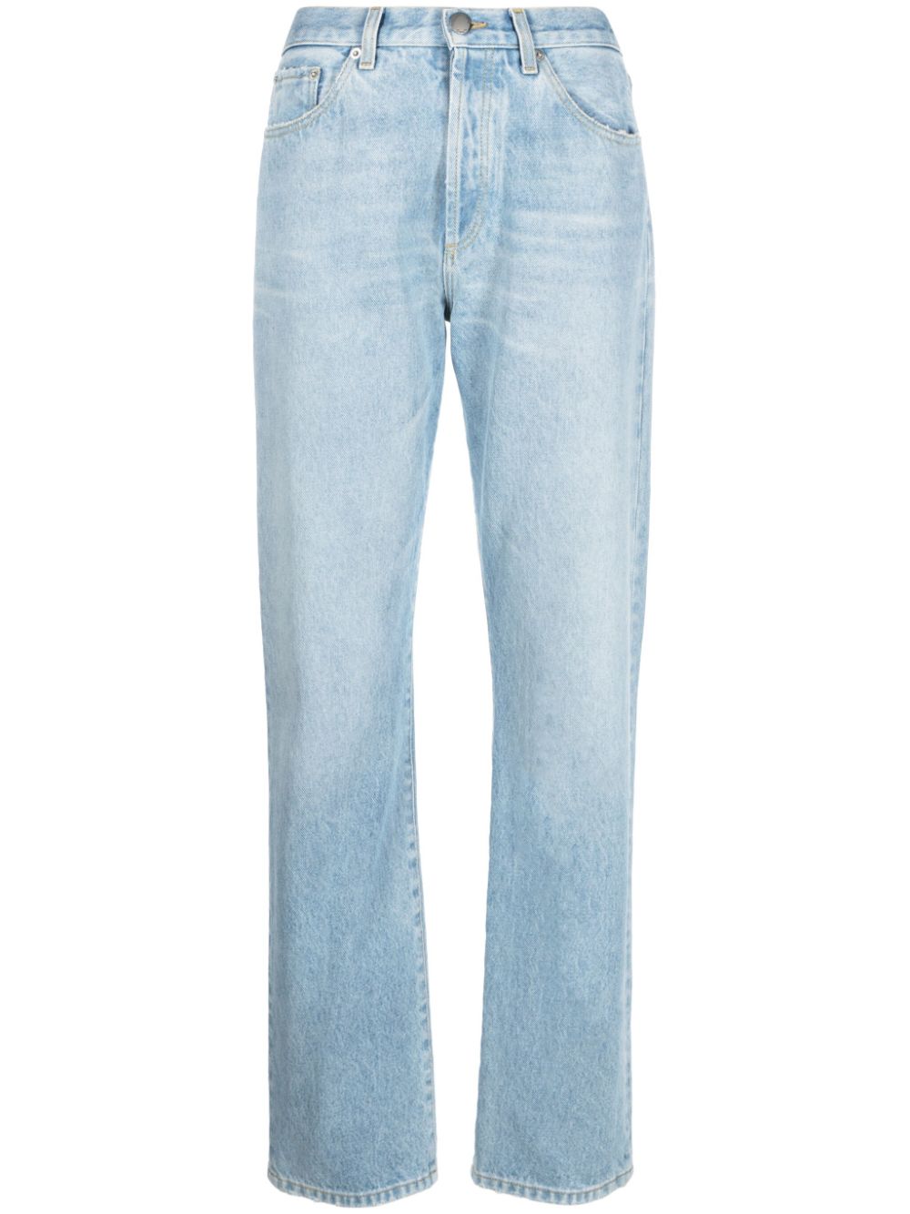 There Was One mid-rise straight-leg jeans - Blue von There Was One