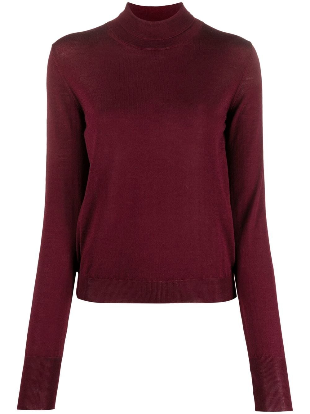 There Was One roll-neck wool jumper - Red von There Was One