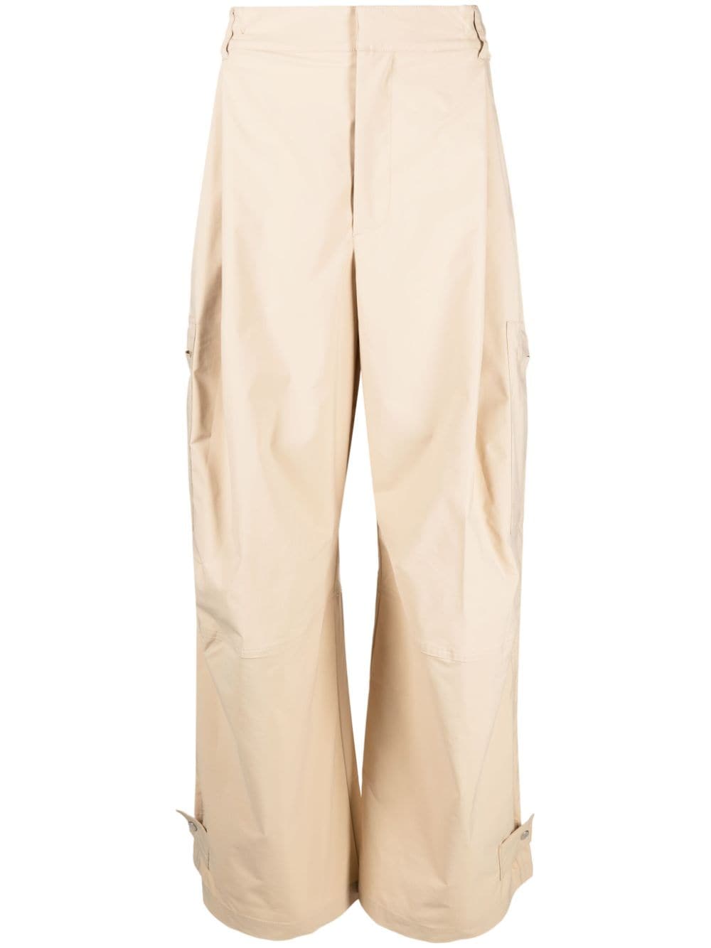 There Was One wide-leg cargo trousers - Neutrals von There Was One