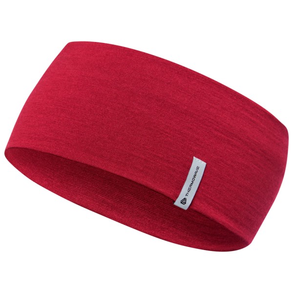 Thermowave - Head Band Merino - Stirnband Gr One Size rot