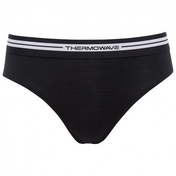 Thermowave - Women's Merino Life Briefs - Merinounterwäsche Gr L schwarz von Thermowave