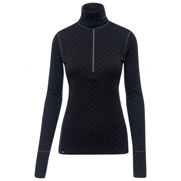 Thermowave - Women's Merino Xtreme L/S 1/2 Zip Turtleneck - Merinounterwäsche Gr L;S;XL;XS blau/schwarz von Thermowave