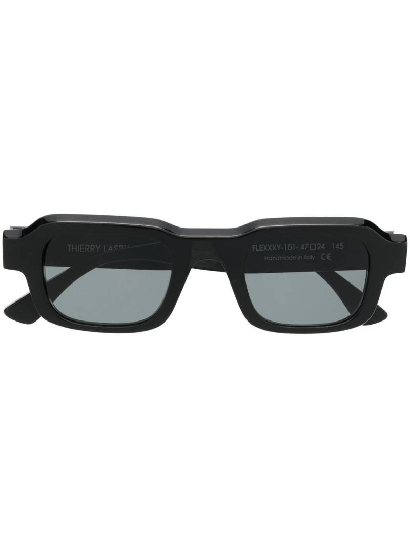 Thierry Lasry Flexxxy rectangle-frame sunglasses - Black von Thierry Lasry