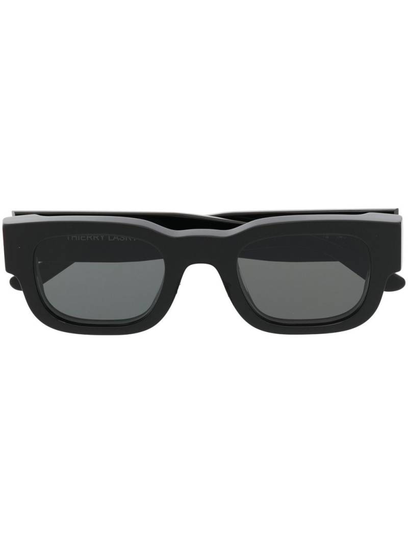 Thierry Lasry Foxxxy rectangle-frame sunglasses - Black von Thierry Lasry