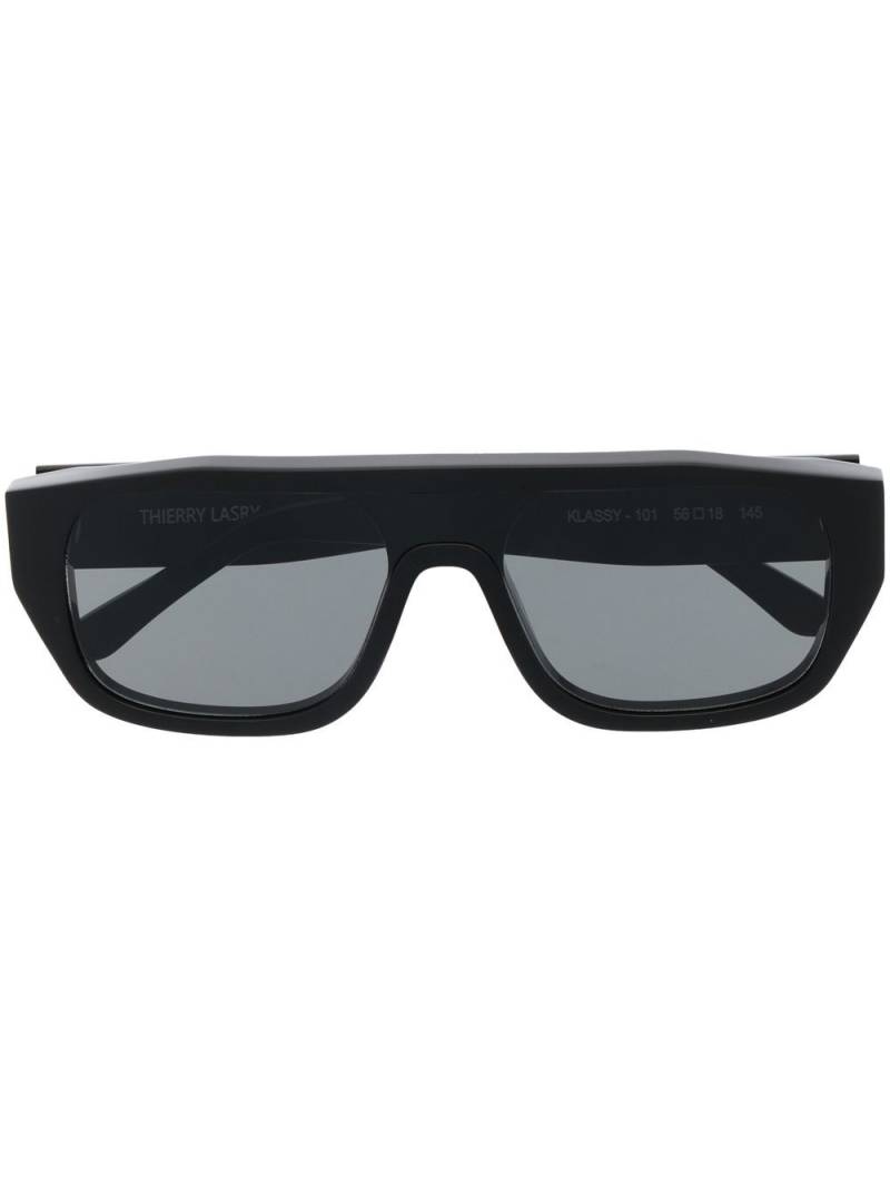 Thierry Lasry Klassy square-frame sunglasses - Black von Thierry Lasry