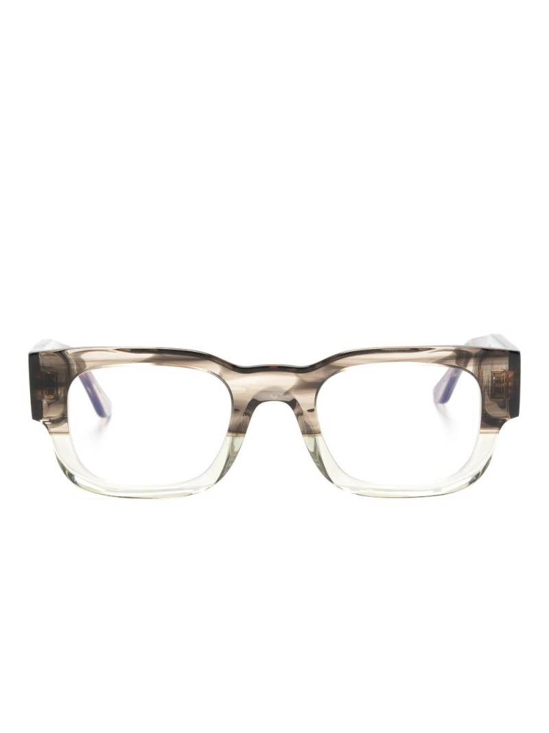 Thierry Lasry Loyalty square-frame glasses - Brown von Thierry Lasry