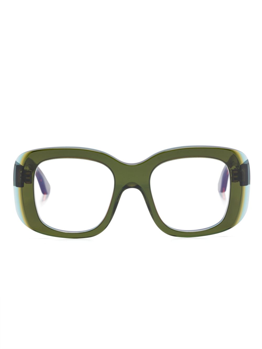 Thierry Lasry Twisty glasses - Green von Thierry Lasry