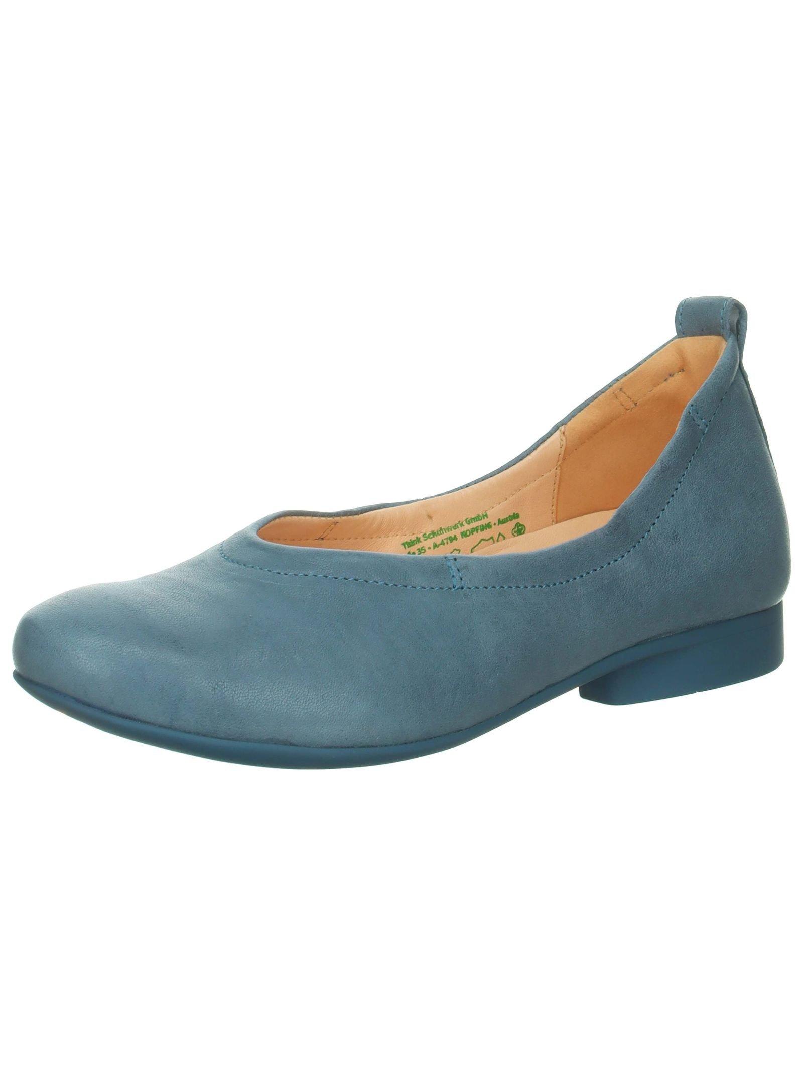 Ballerinas Damen Blau Denim 40 von Think