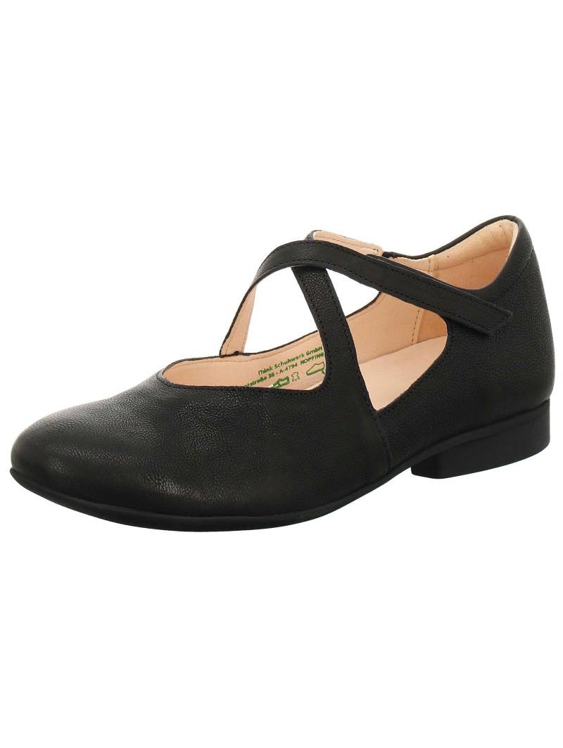 Ballerinas Damen Schwarz 37 von Think