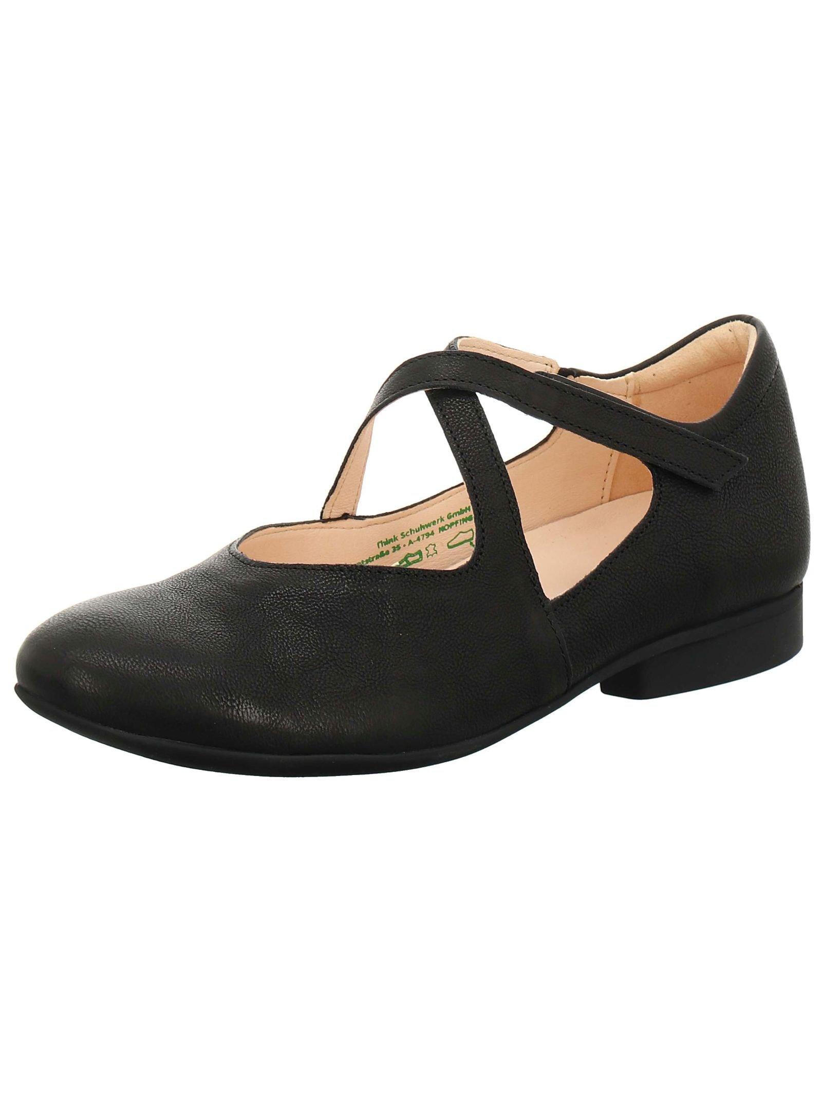 Ballerinas Damen Schwarz 37.5 von Think