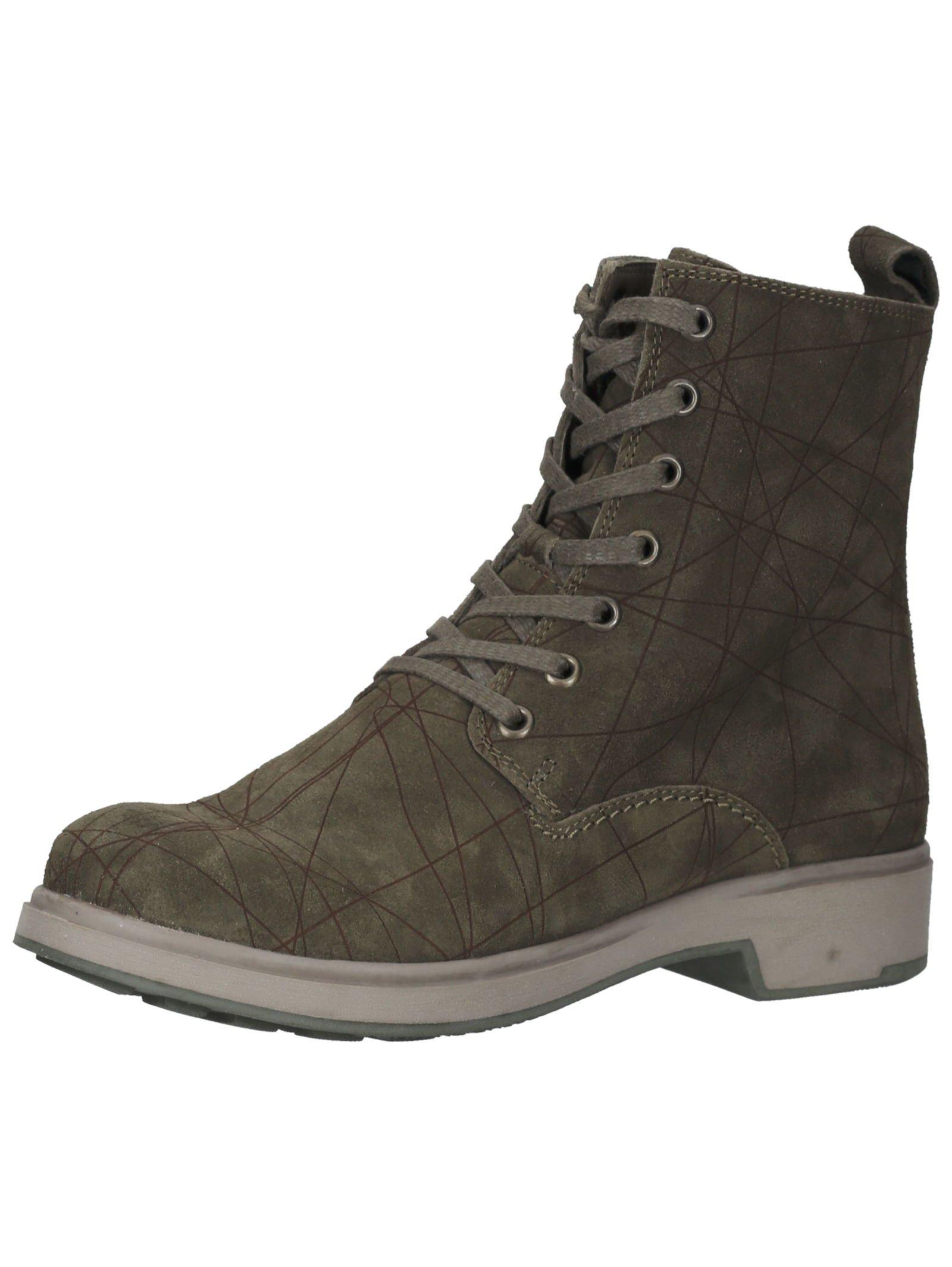 Stiefelette Damen Olivegrün 36.5 von Think