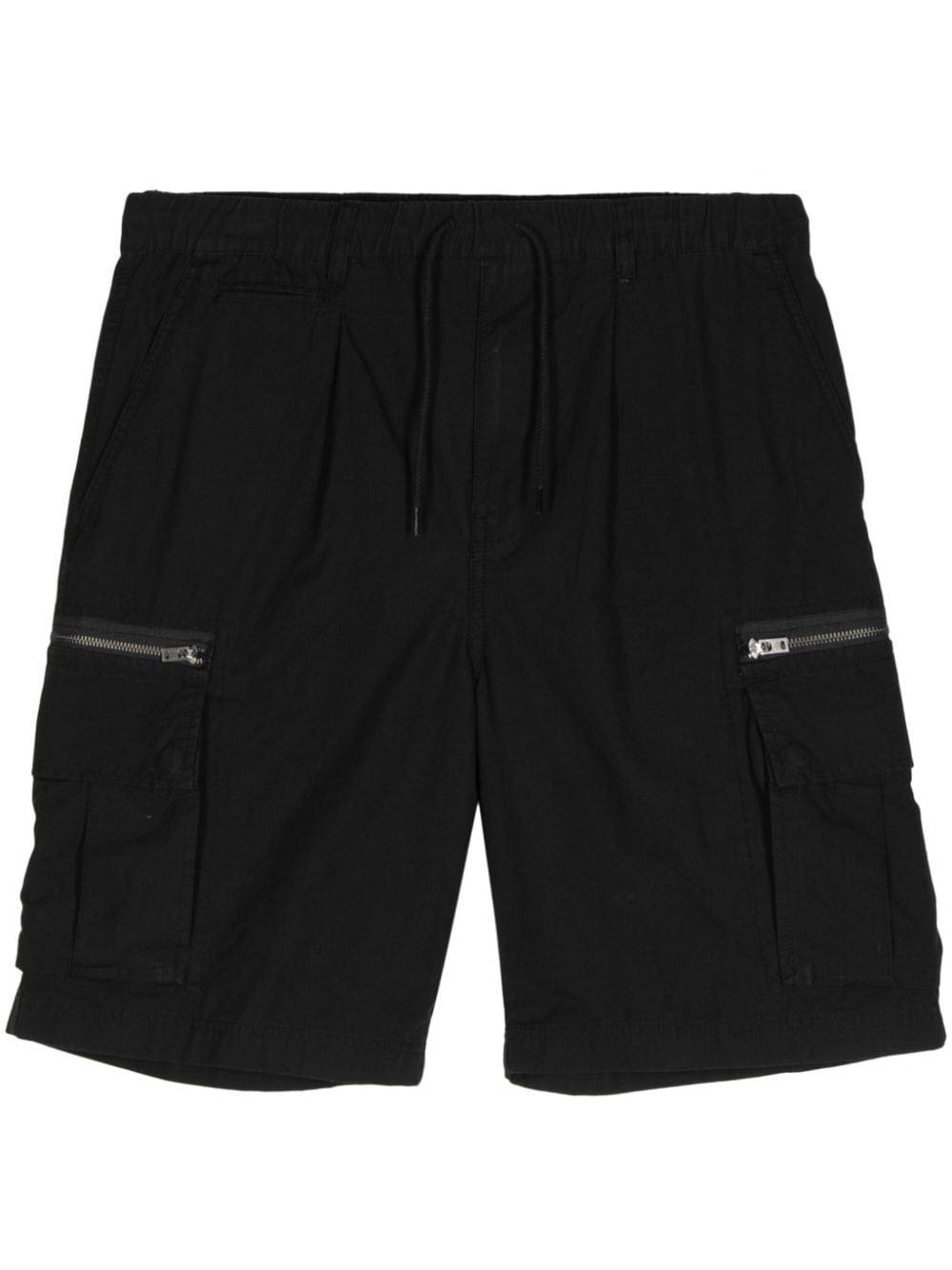 This Is Never That multiple-pocket cotton cargo shorts - Black von This Is Never That