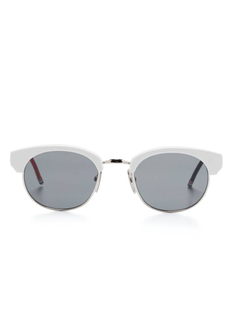 Thom Browne Eyewear Clubmaster-frame sunglasses - Black von Thom Browne Eyewear