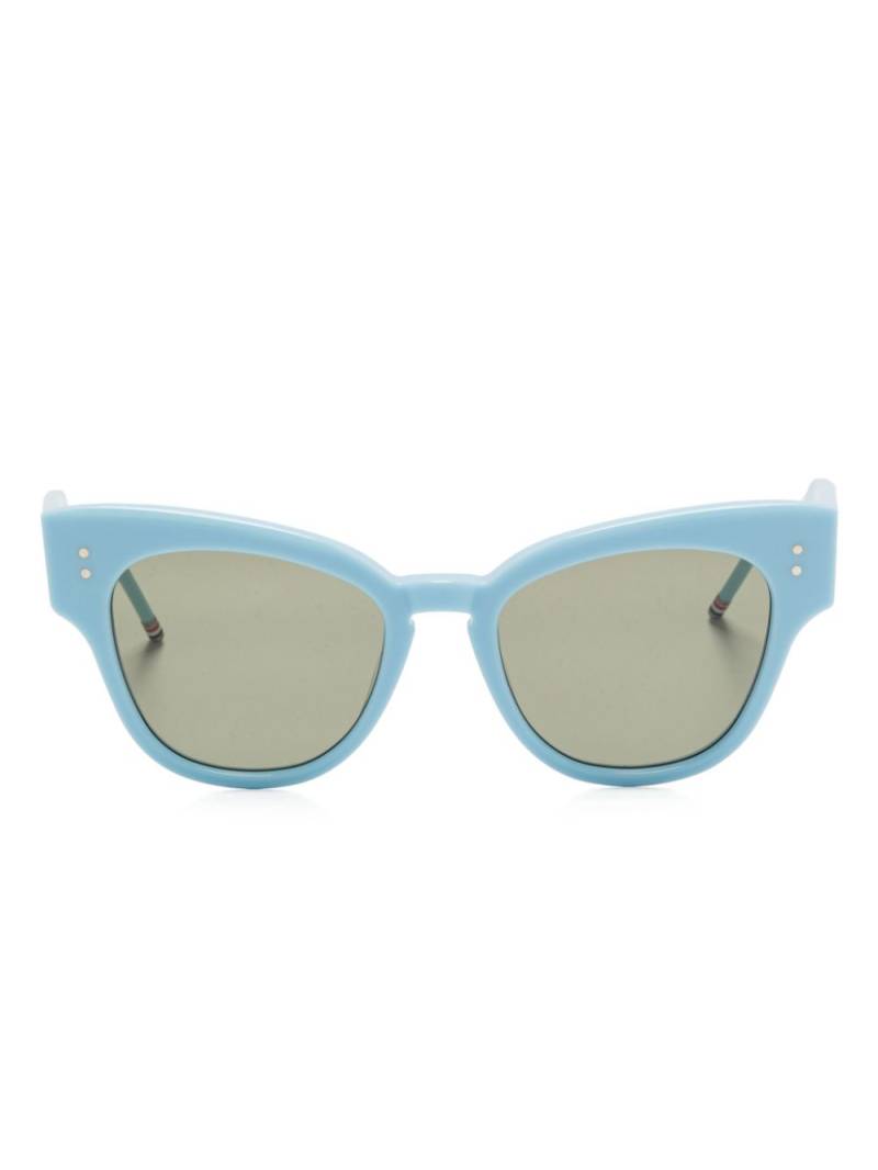 Thom Browne Eyewear cat-eye sunglasses - Blue von Thom Browne Eyewear