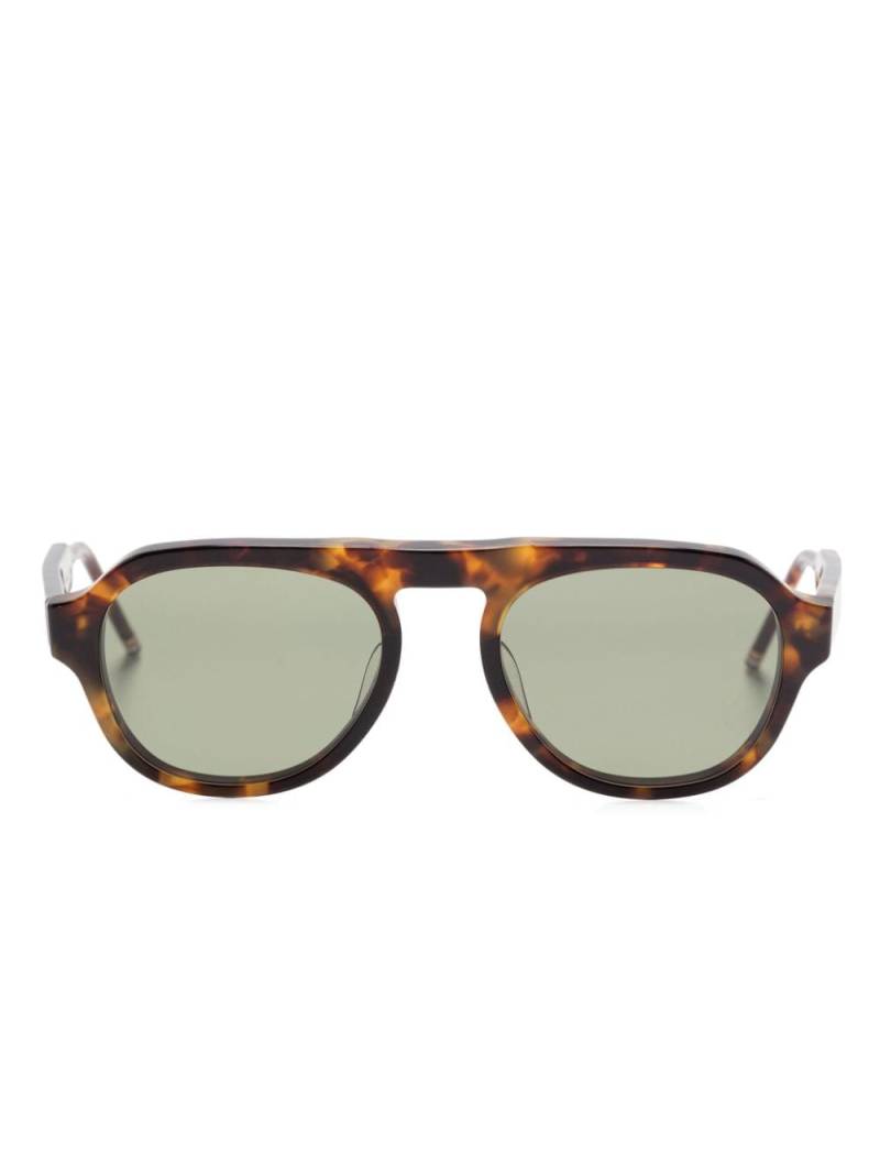 Thom Browne Eyewear oval-frame sunglasses von Thom Browne Eyewear