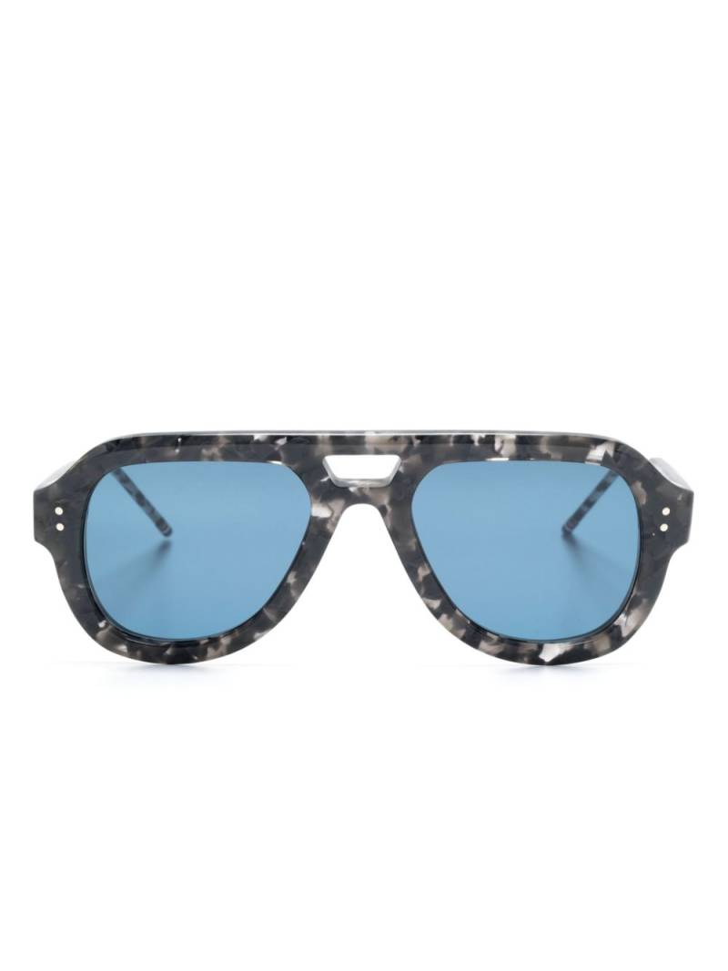 Thom Browne Eyewear pilot-frame sunglasses - Grey von Thom Browne Eyewear