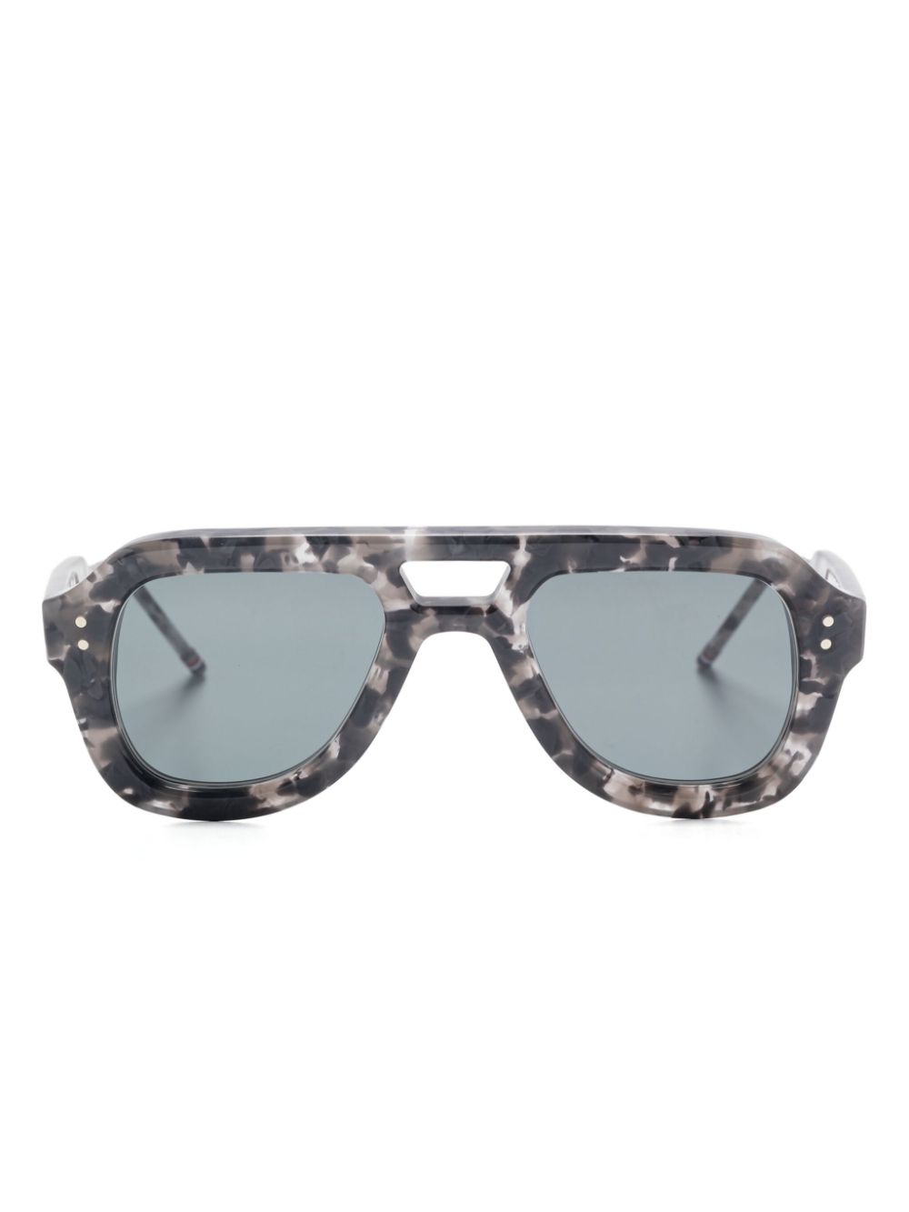 Thom Browne Eyewear pilot-frame sunglasses - Grey von Thom Browne Eyewear