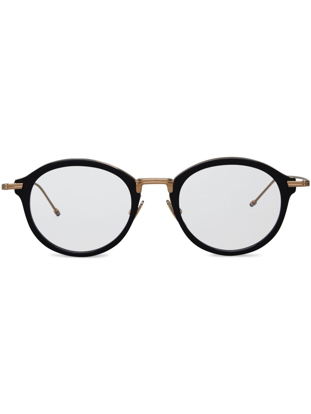 Thom Browne Eyewear round-frame glasses - Black