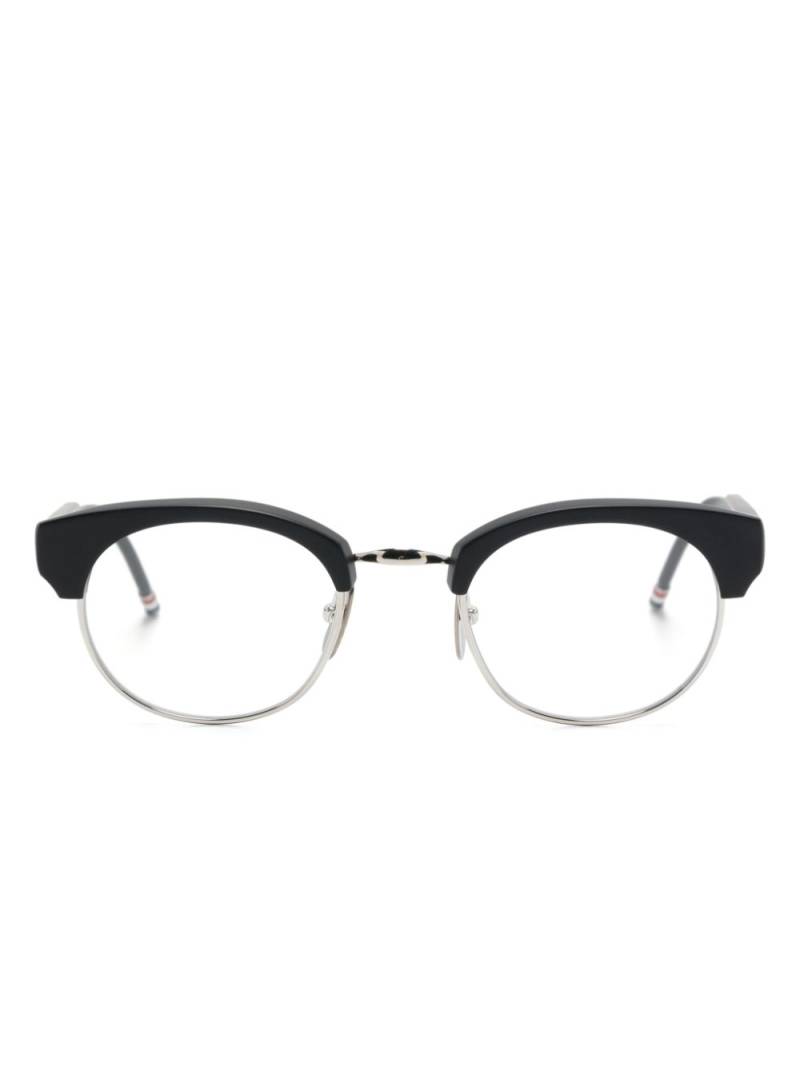 Thom Browne Eyewear round-frame glasses - Black von Thom Browne Eyewear