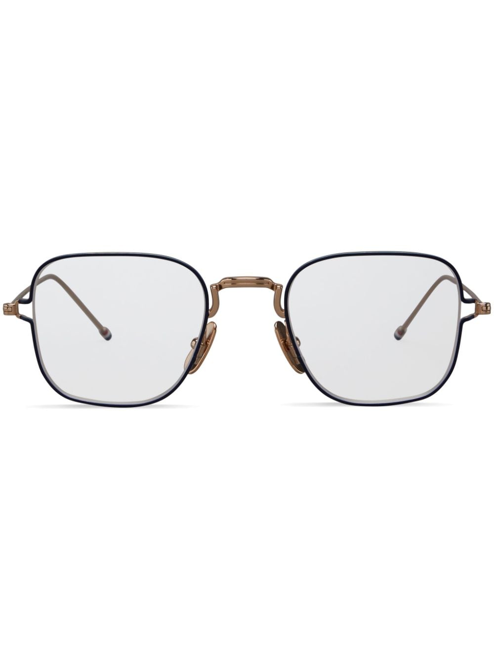 Thom Browne Eyewear square-frame glasses - Blue von Thom Browne Eyewear