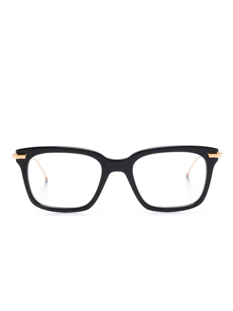 Thom Browne Eyewear square-frame glasses - Black von Thom Browne Eyewear